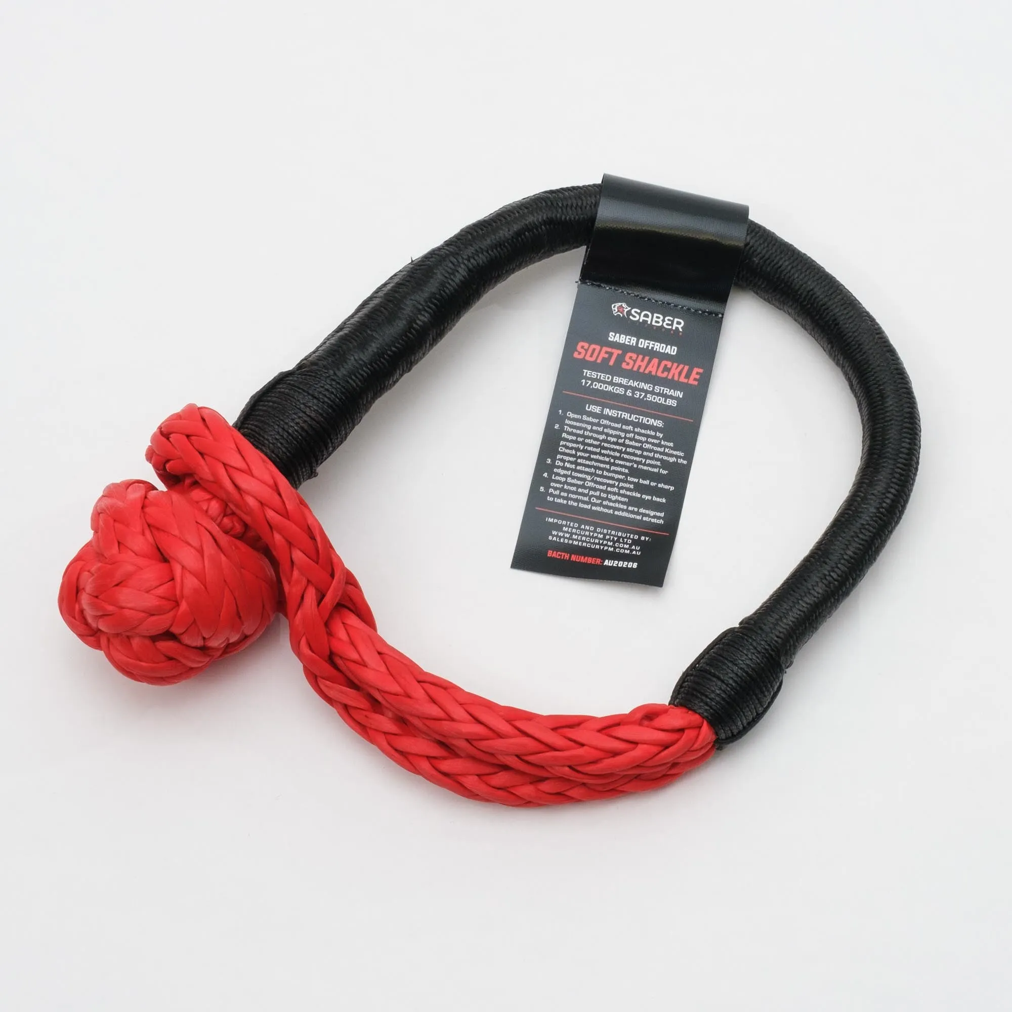 17,000kg Heavy Duty Soft Shackle | SaberPro®