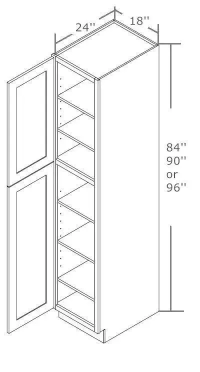 18" Wide Pantry Cabinet - Ultimate