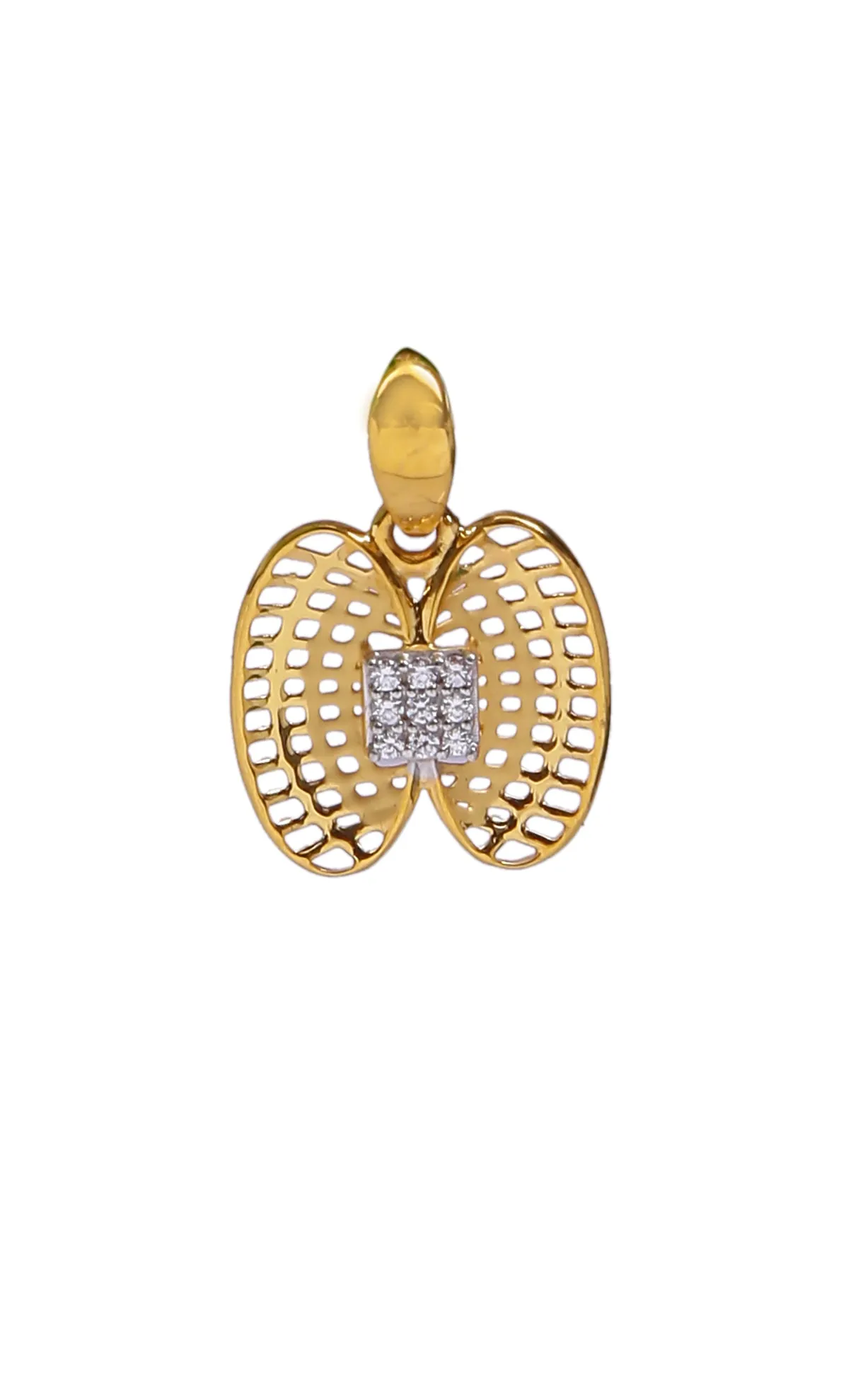 22 KT Designer Gold Pendant Set (D143)