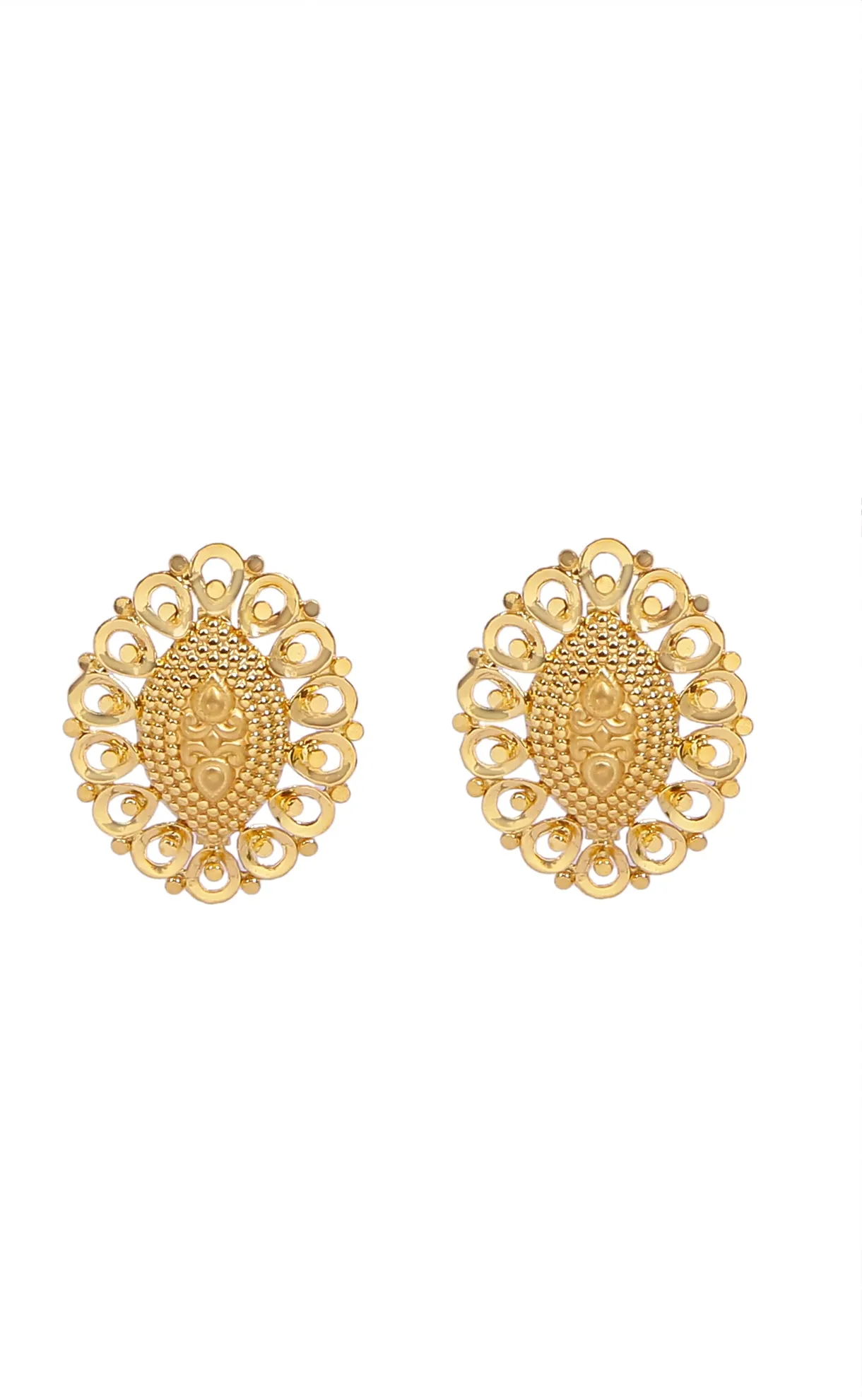22 KT Designer Gold Pendant Set (D144)
