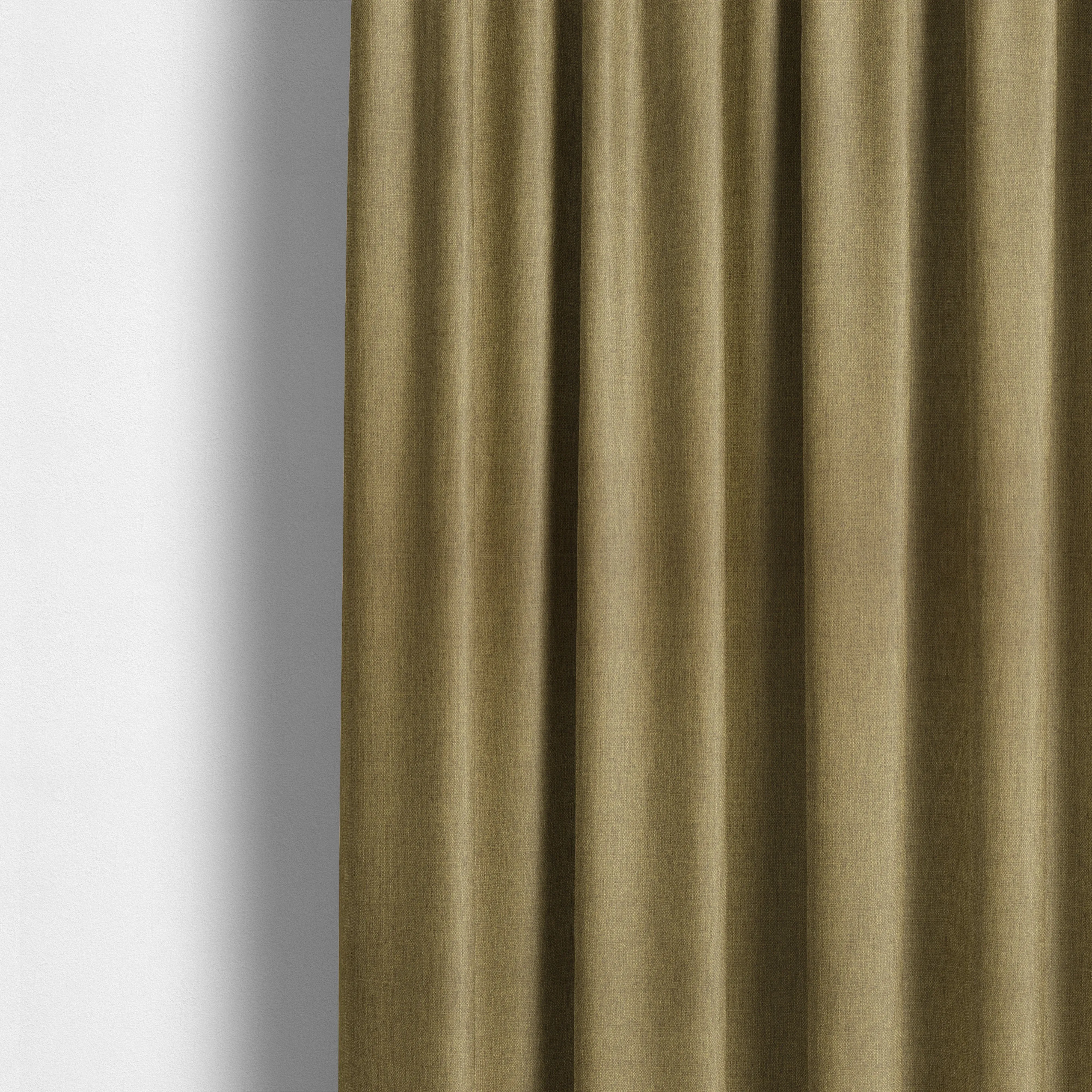 Abbotsford Super Soft Basket Weave Material Dual Purpose Upholstery Curtains Fabric In Yellow - Made To Measure Curtains