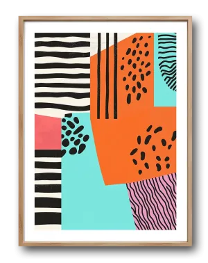 Artistic Patterns Poster