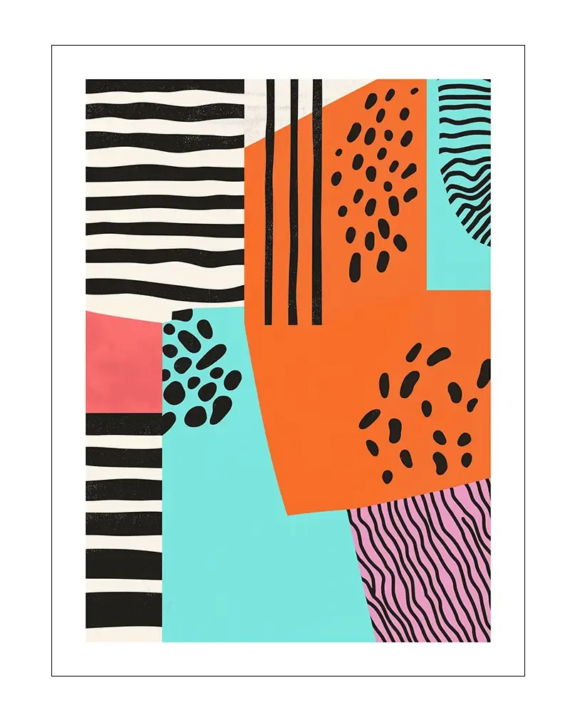 Artistic Patterns Poster
