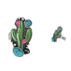 Cactus Cutie Fashion Ring