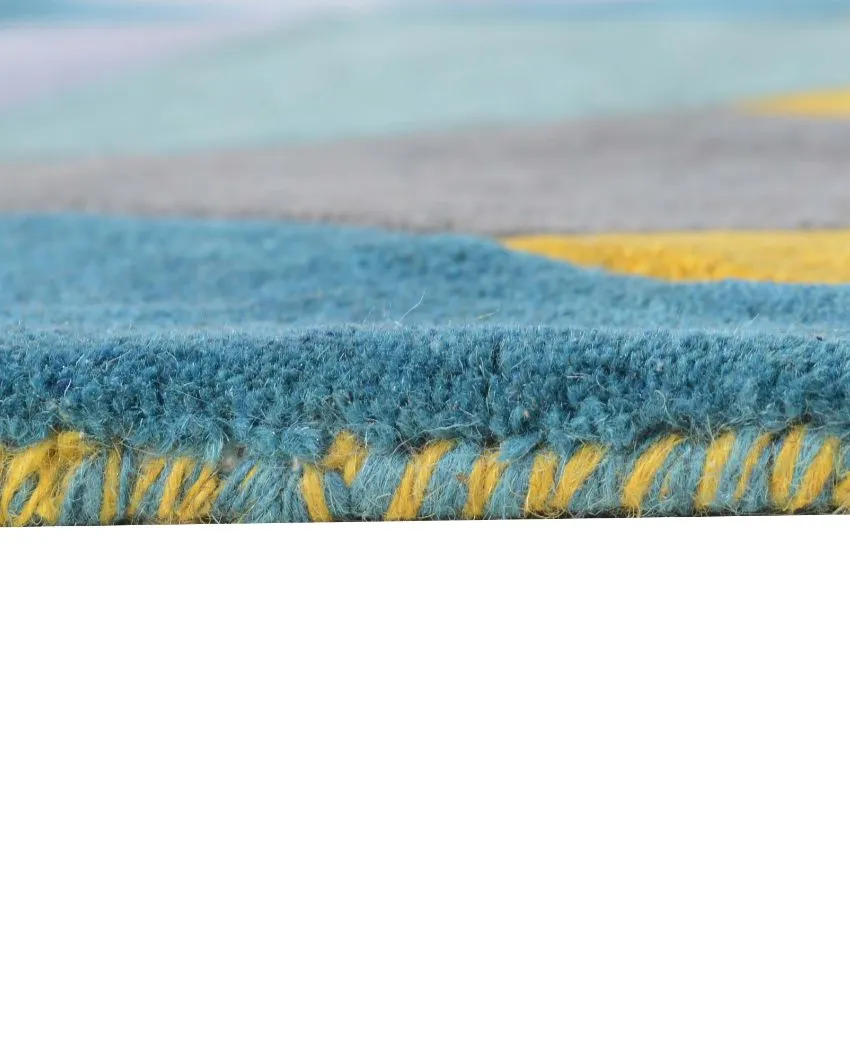 Colorful Artistic Hand Tufted Wool Carpet