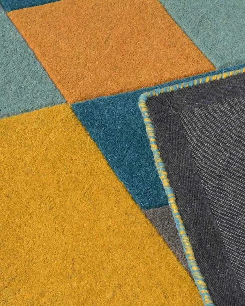 Colorful Artistic Hand Tufted Wool Carpet