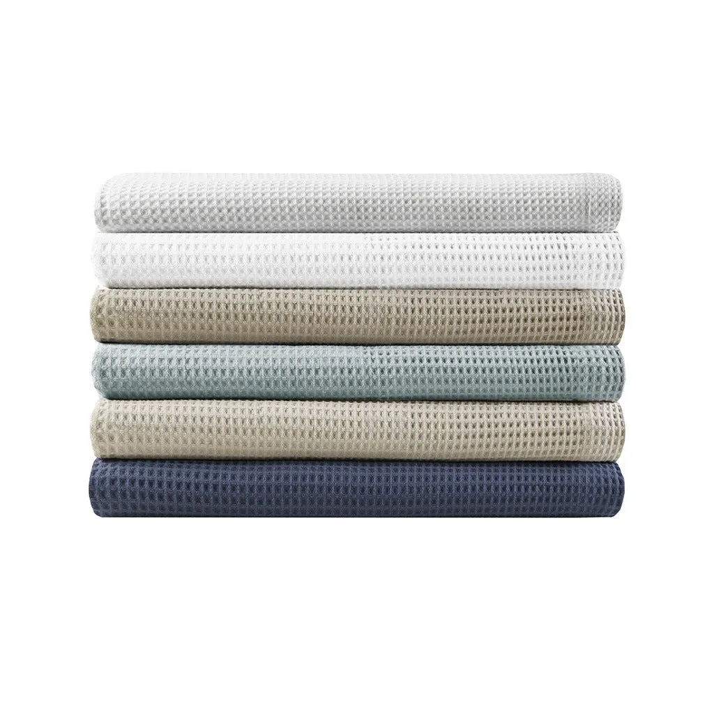 Cotton Waffle Weave Cotton Blanket