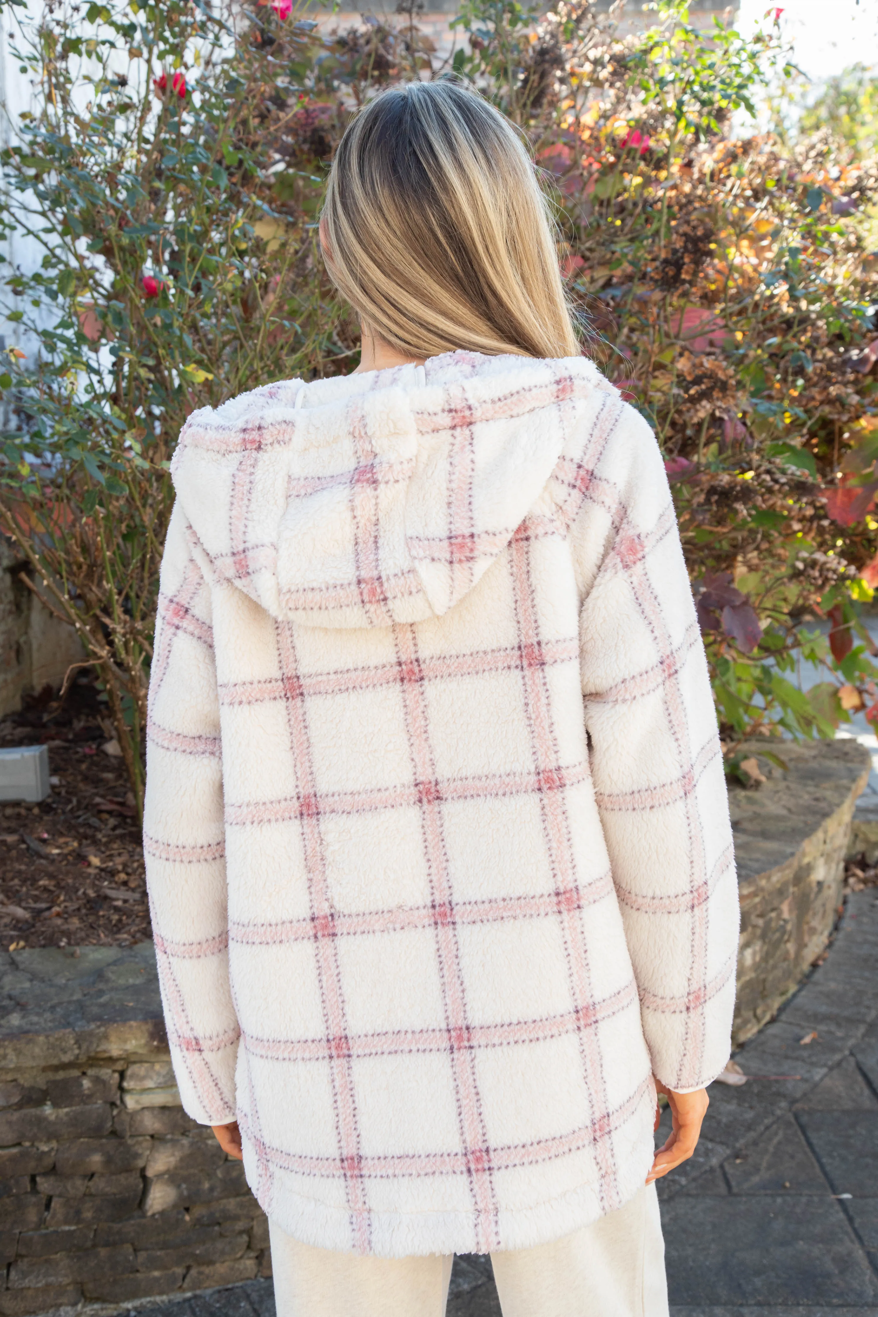 Cross Country Plaid Jacket, Winter White | Z Supply