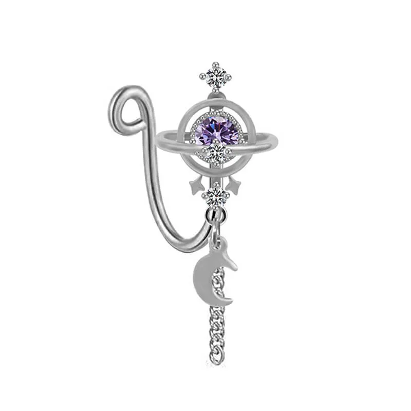 Cross Star Heart Shape Stainless Steel Nose Ring