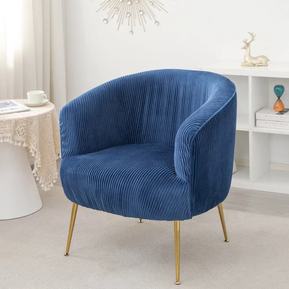 Emily Velvet Accent Armchair