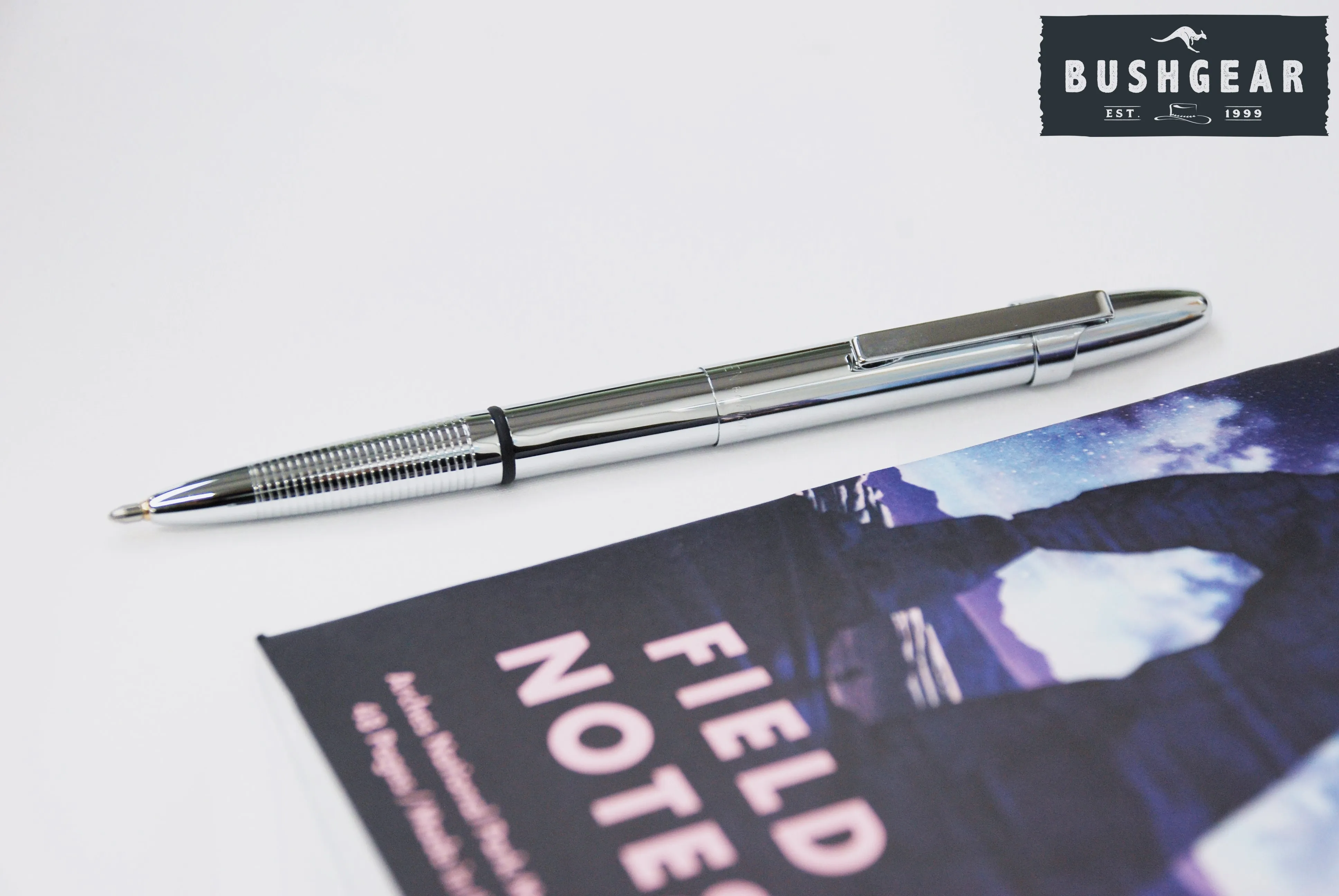 Fisher Space Pen | Original Chrome Bullet Space Pen with Chrome Clip