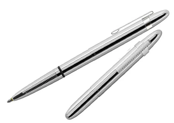 Fisher Space Pen | Original Chrome Bullet Space Pen with Chrome Clip