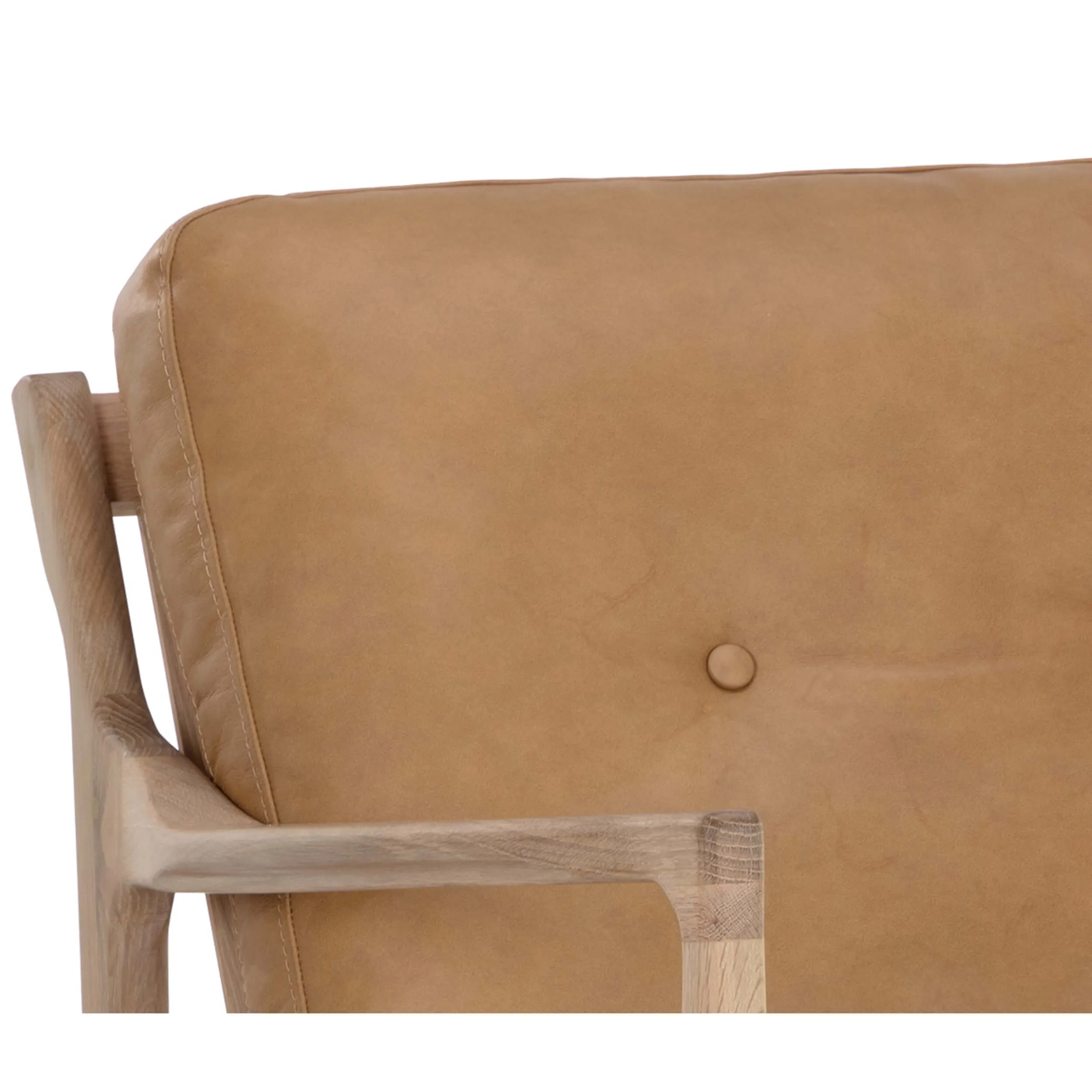 Gilmore Leather Chair, Sahara Camel