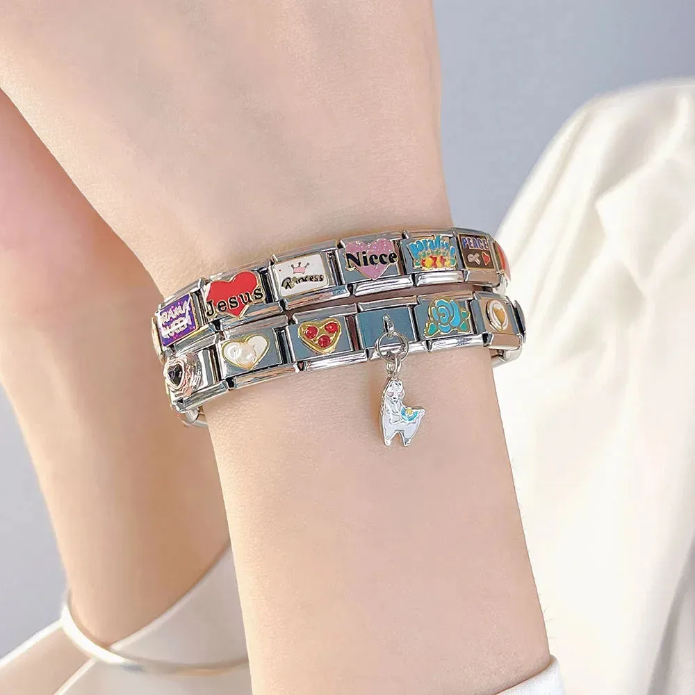 Gold Heart Italian Charm