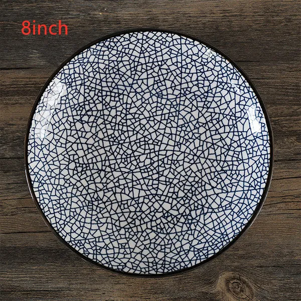 Japanese Ceramic Plate and Spoon