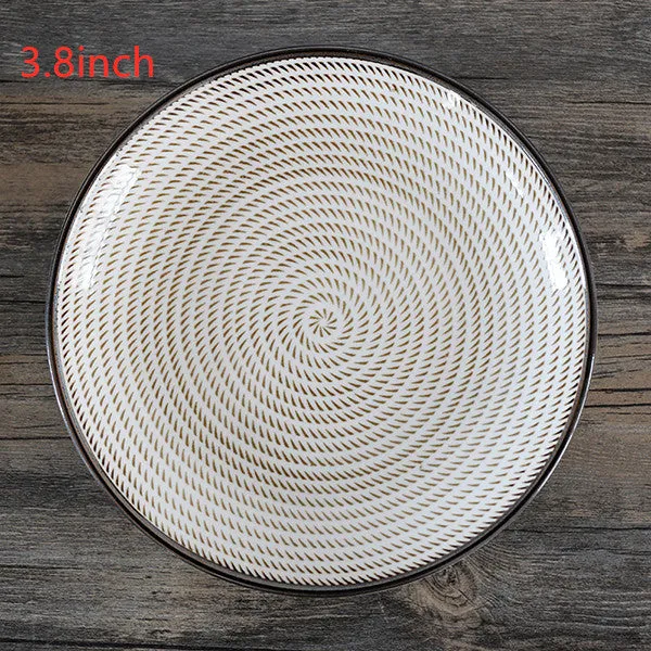 Japanese Ceramic Plate and Spoon