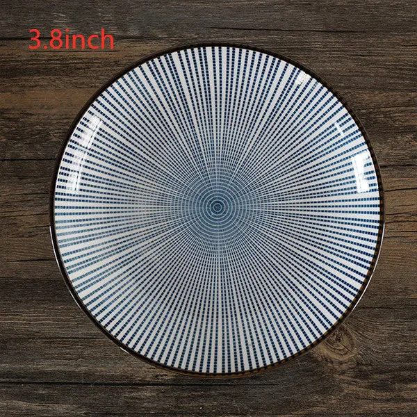 Japanese Ceramic Plate and Spoon