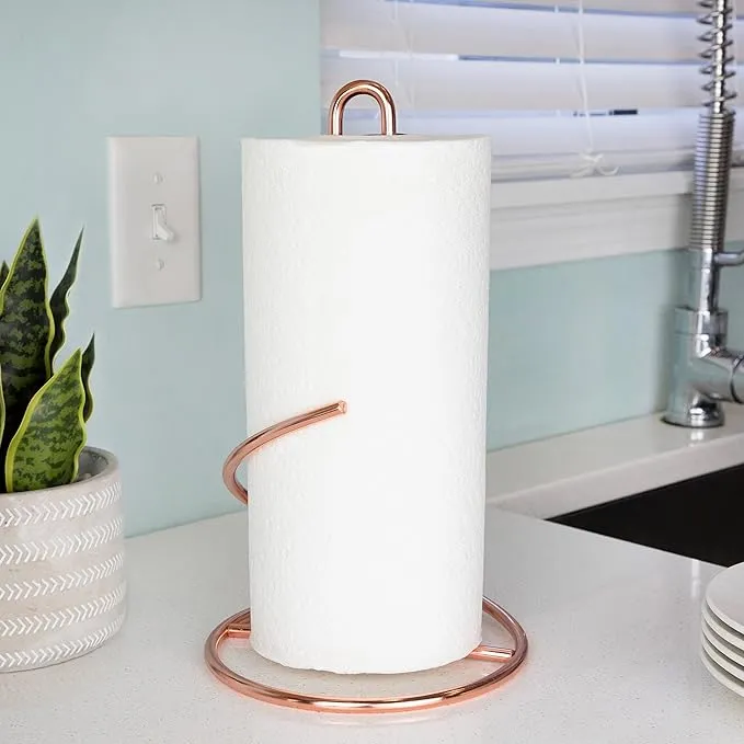 Jumbo Paper Towel Holder - Copper