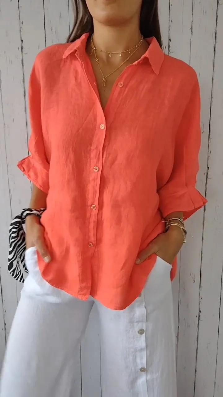 Madison - Women's Blouse Shirt - Chic - High-Quality Modern Style - Ideal for Summer