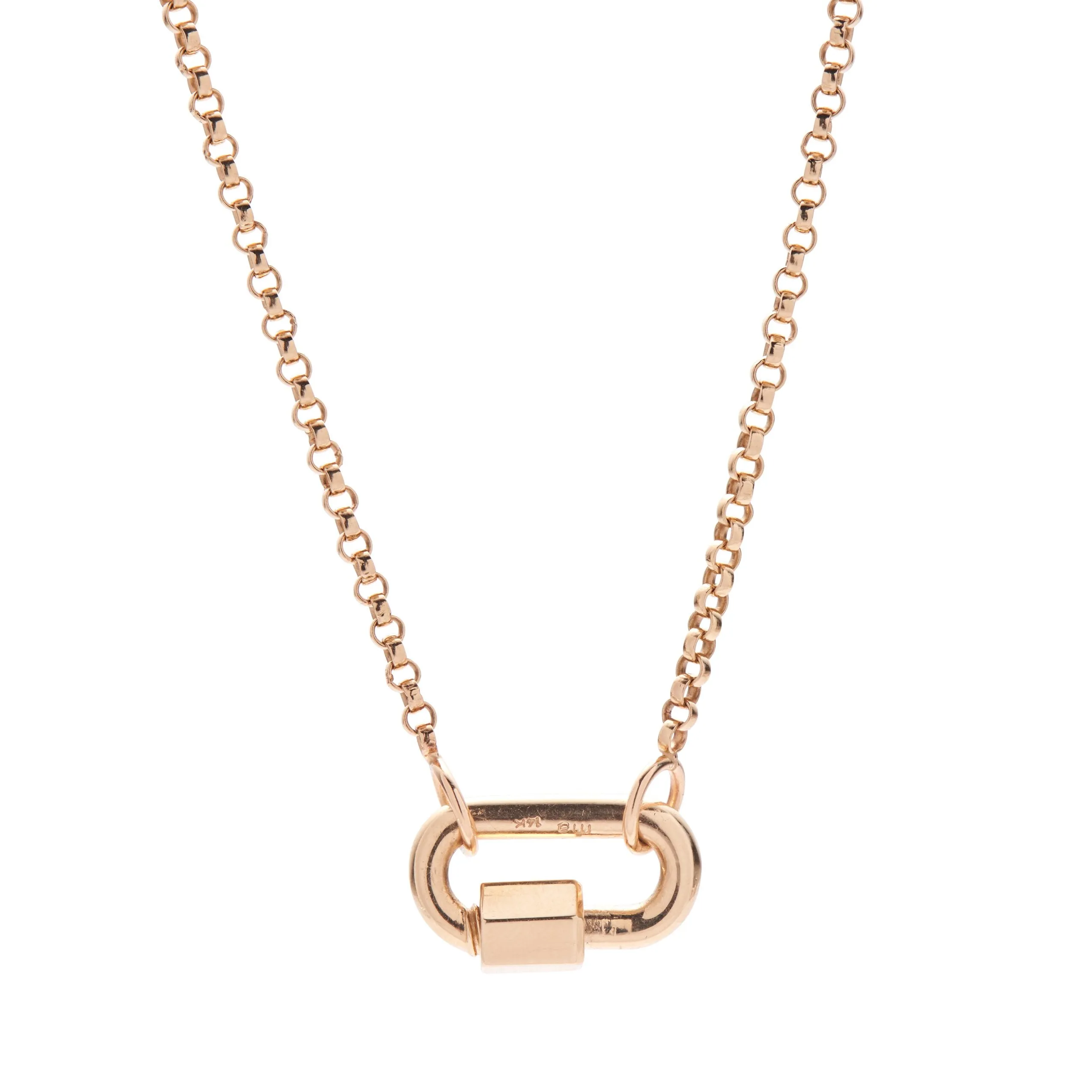 Marla Aaron 14k Yellow Gold Rolo Chain