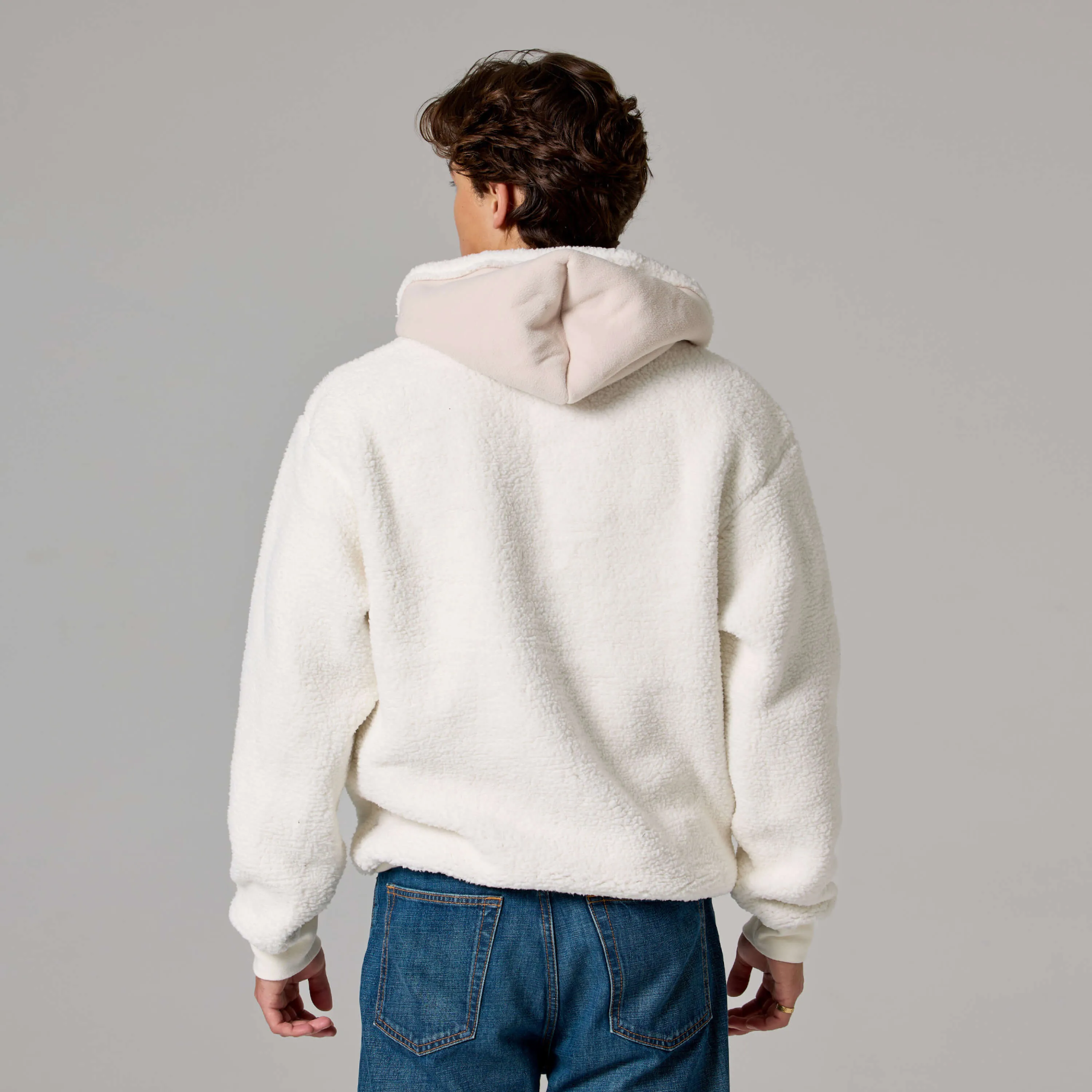 MENS SHERPA HOODIE