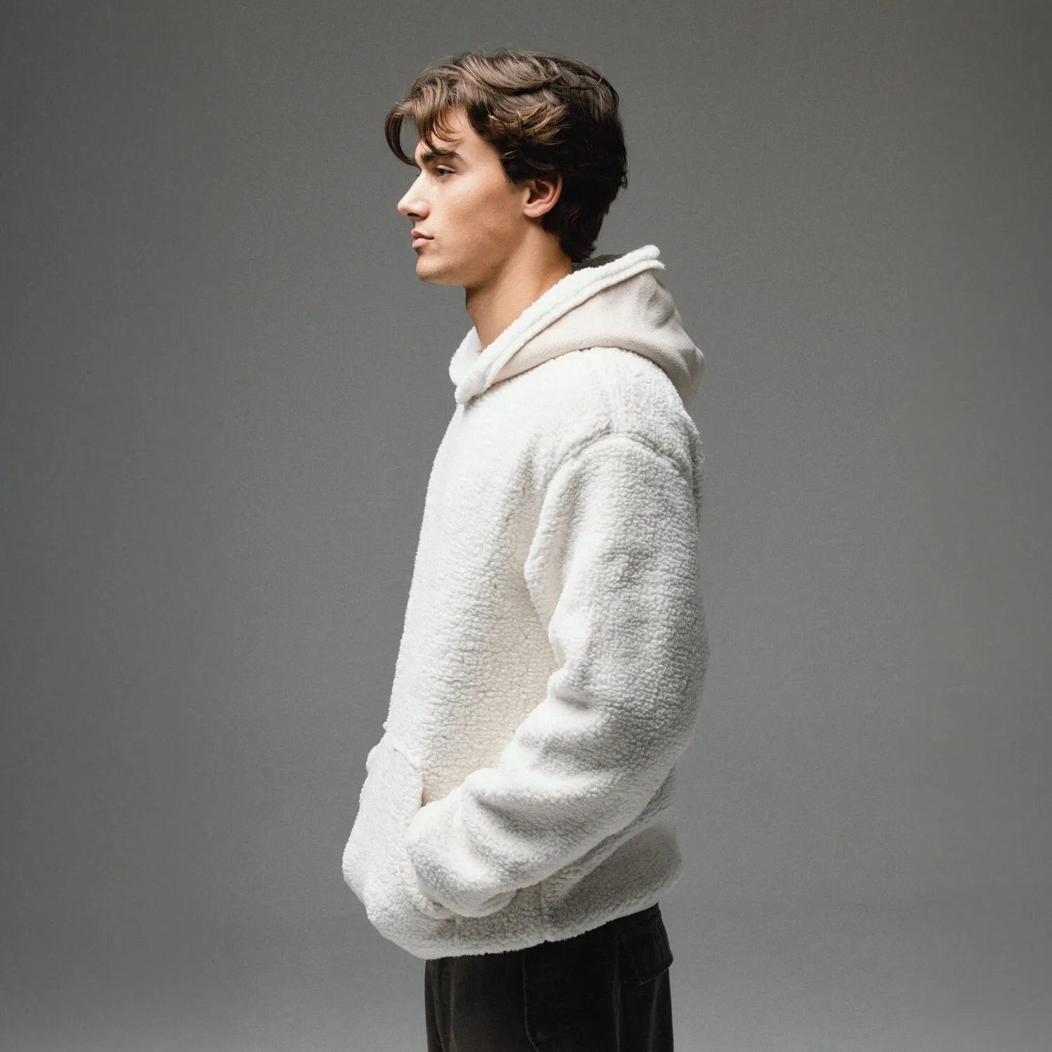 MENS SHERPA HOODIE