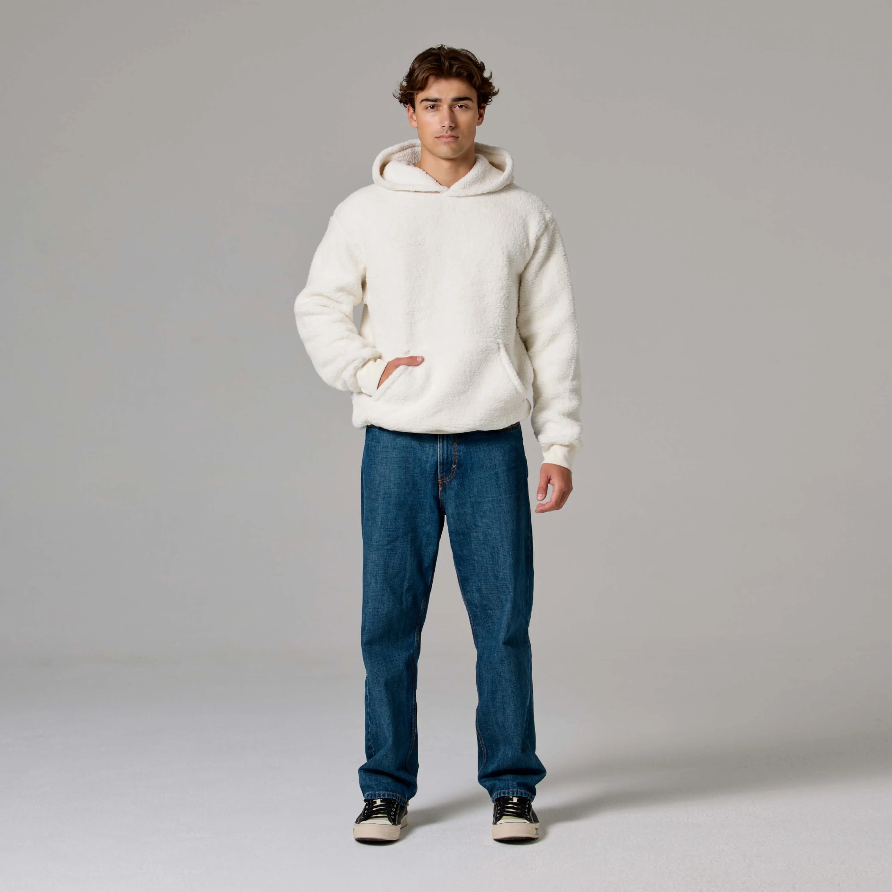 MENS SHERPA HOODIE