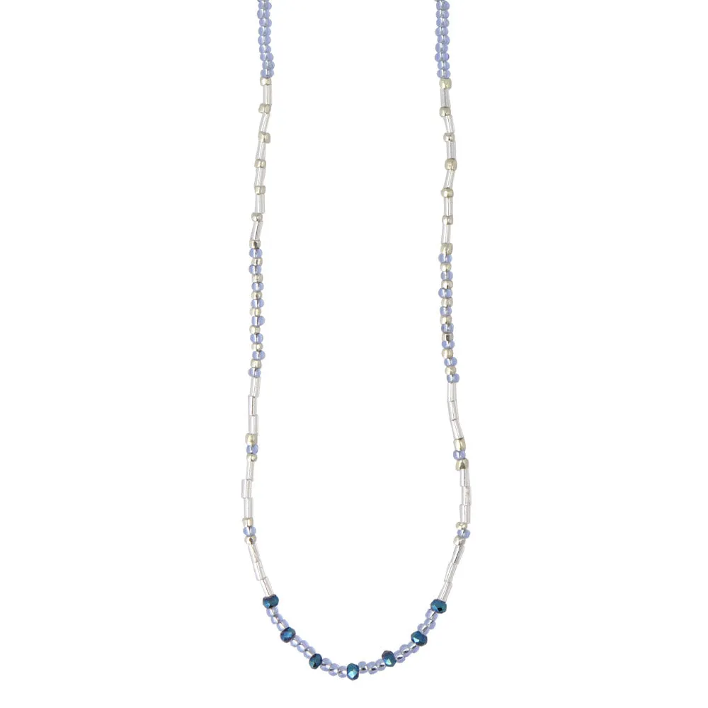 Mixed Bead Short Necklace