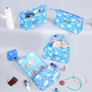 Multi Use Pouch Set- 4 Piece Set - Whale