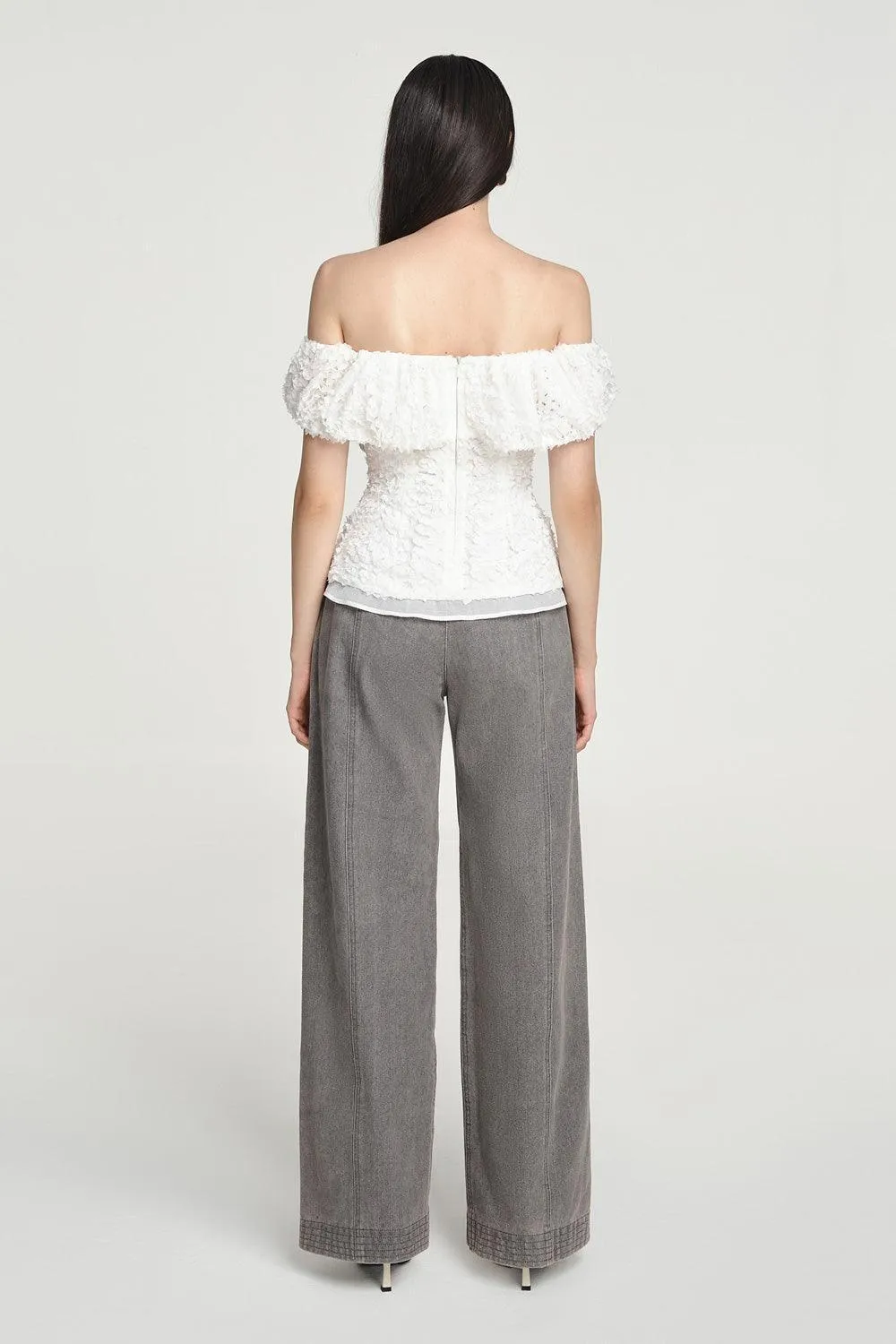 Orizuru Off-Shoulder Top