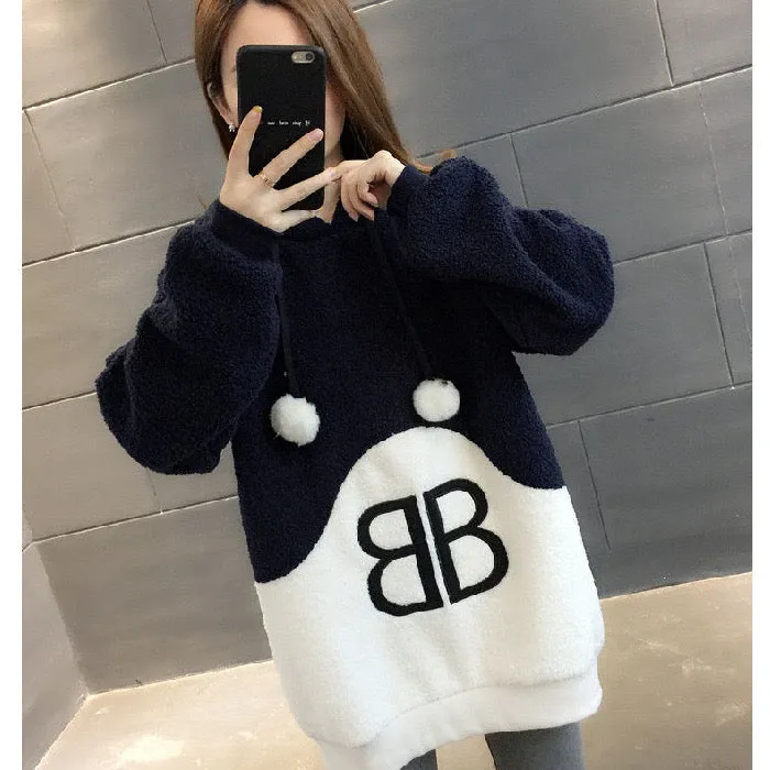Pankh Giggle Soft Wool Oversized Hoodie