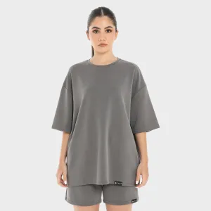 Premium Oversized T-shirt For Women - Grey