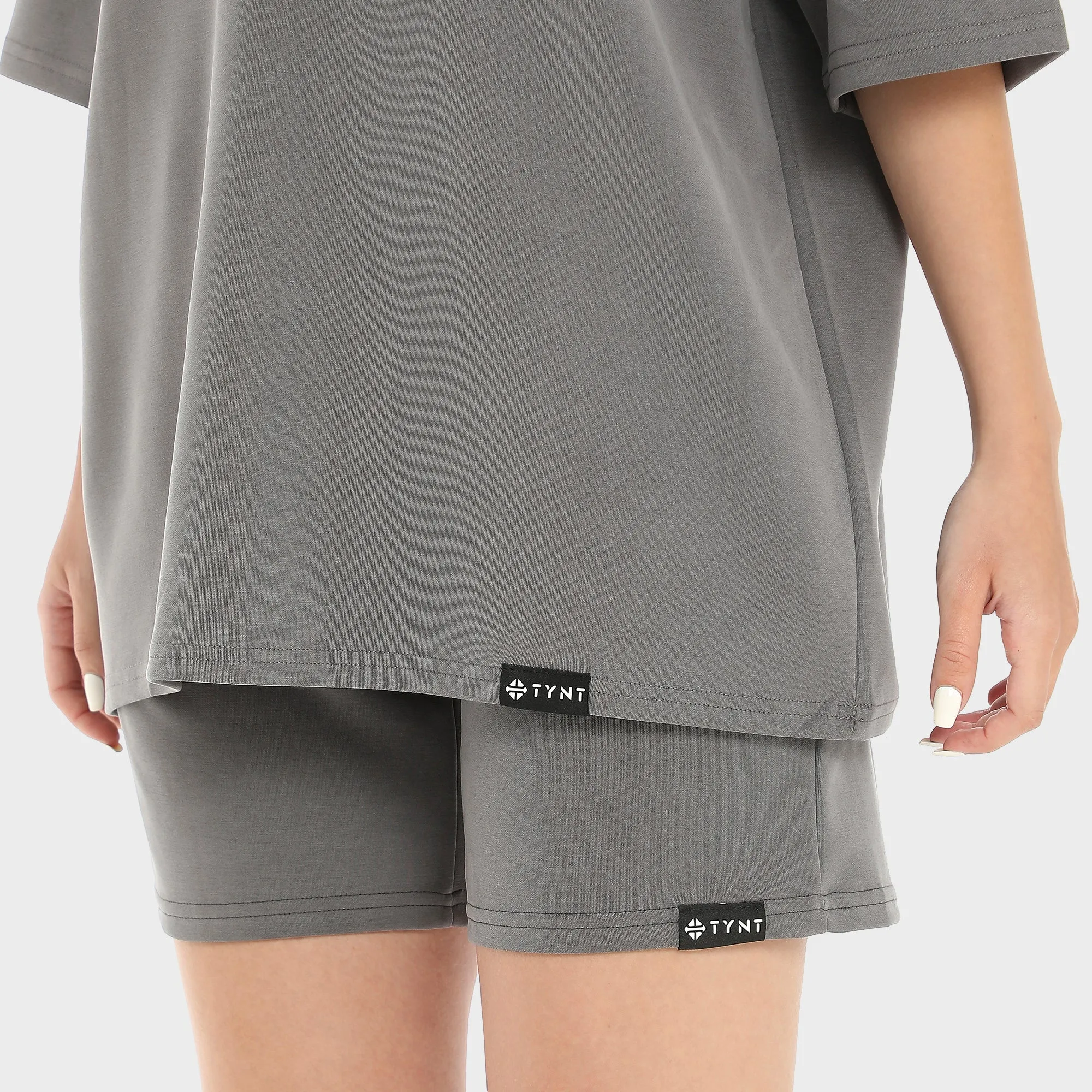 Premium Oversized T-shirt For Women - Grey
