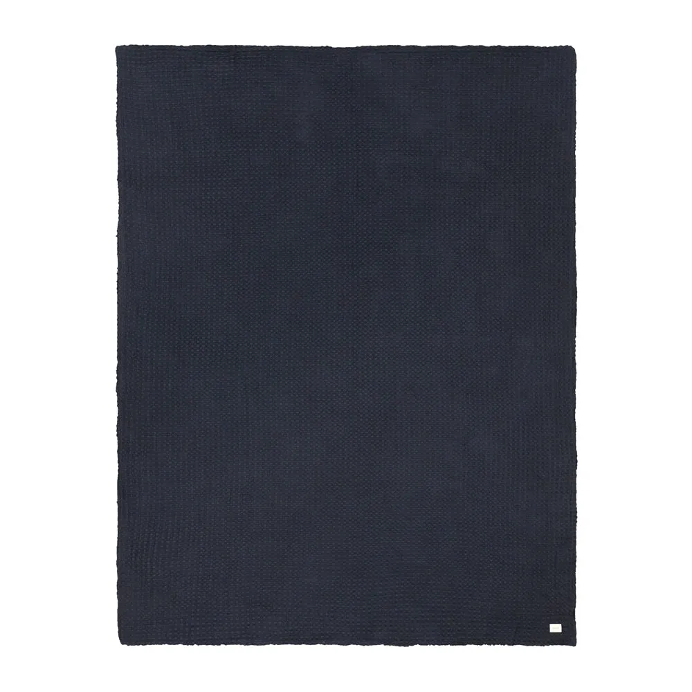 Ronan Sherpa Throw Ink