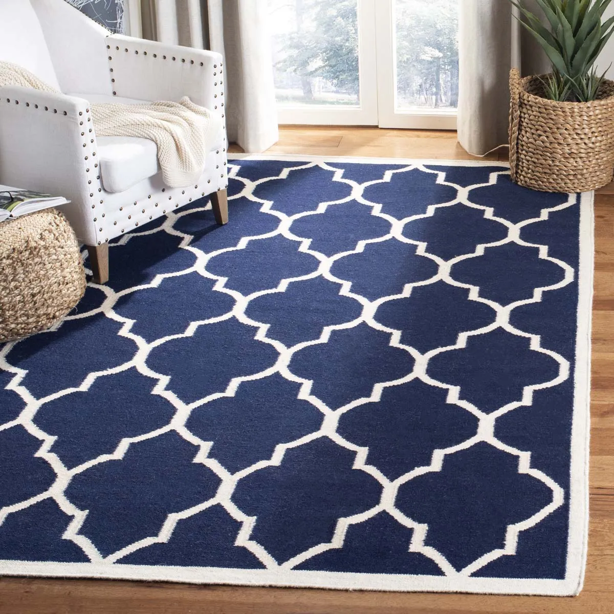 Safavieh Dhurries 632 Rug, DHU632