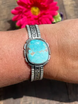 Single Stone Kingman Cuff- B