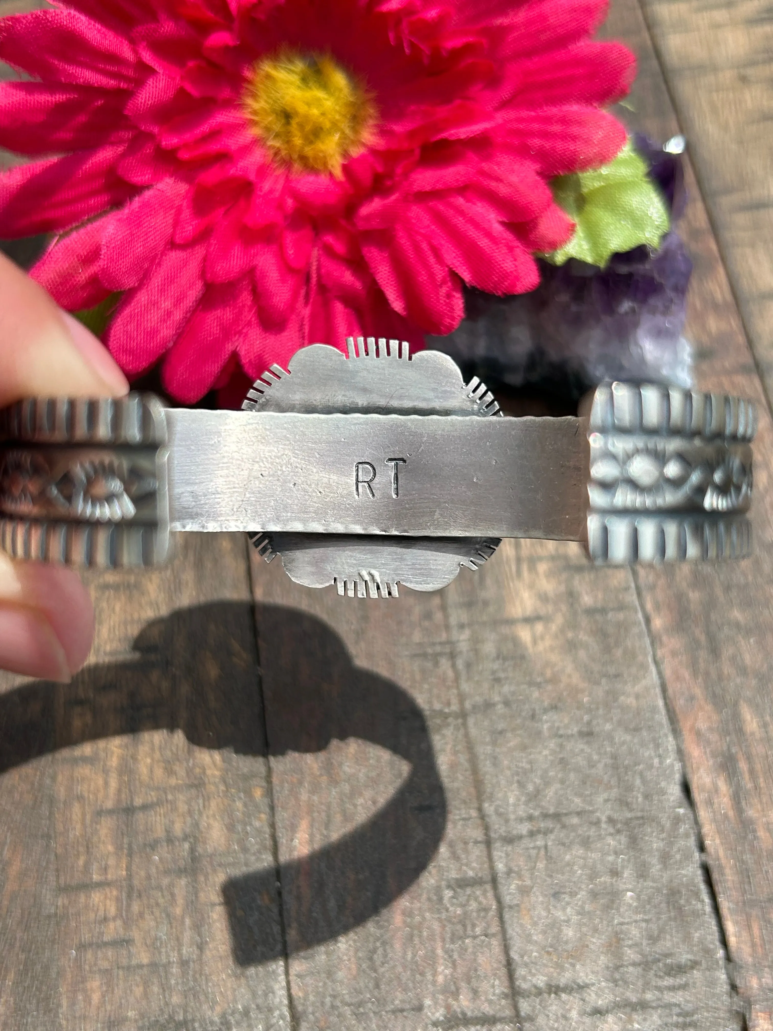 Single Stone Kingman Cuff- B