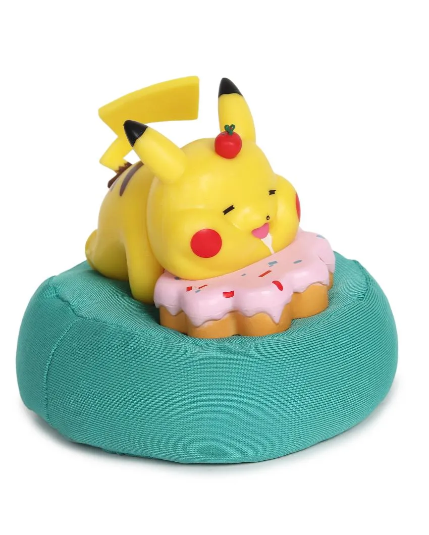 Sleeping Pikachu Figure with Bean Bag Showpiece