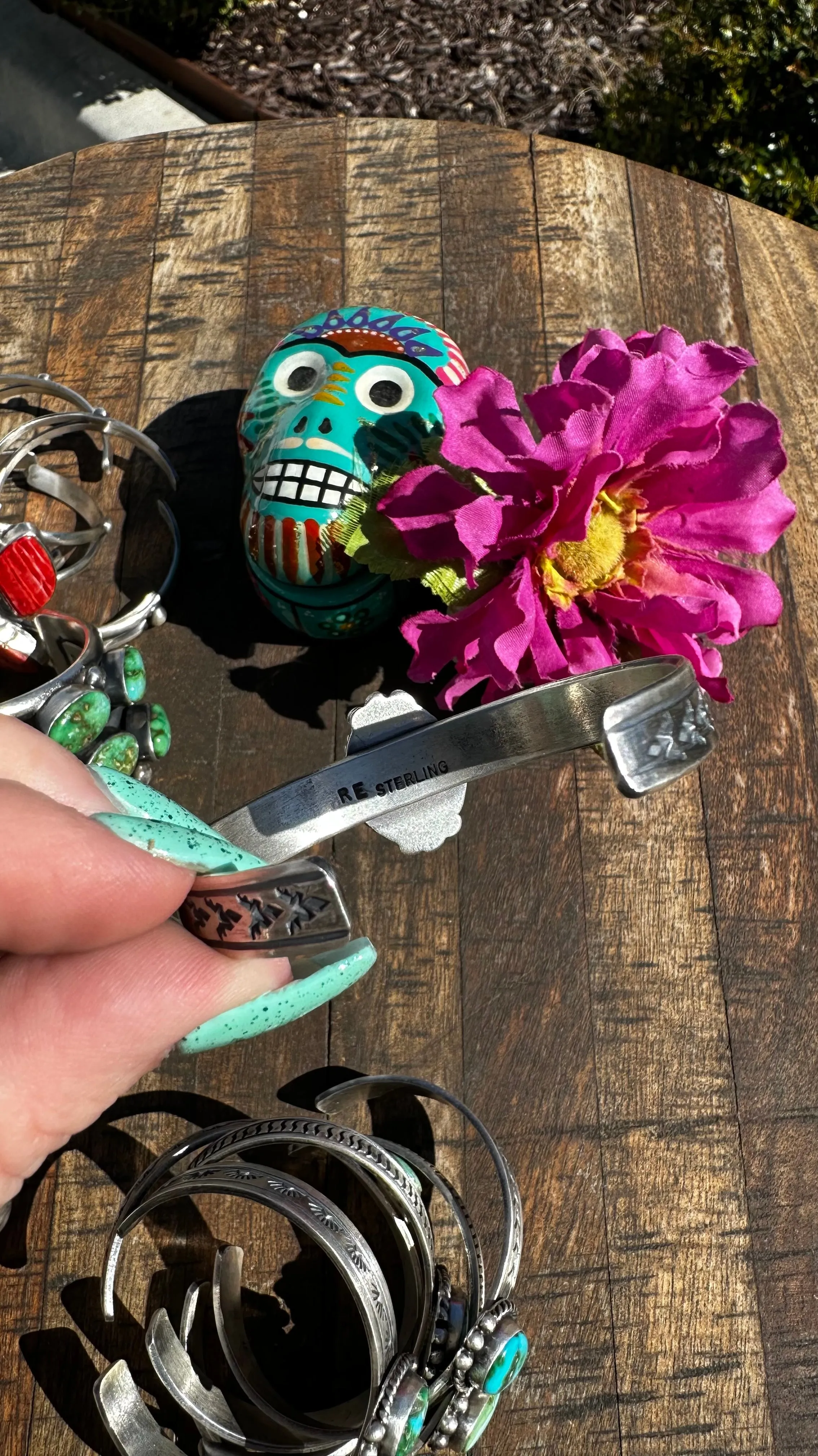 Sonoran Stamped Cuff #3