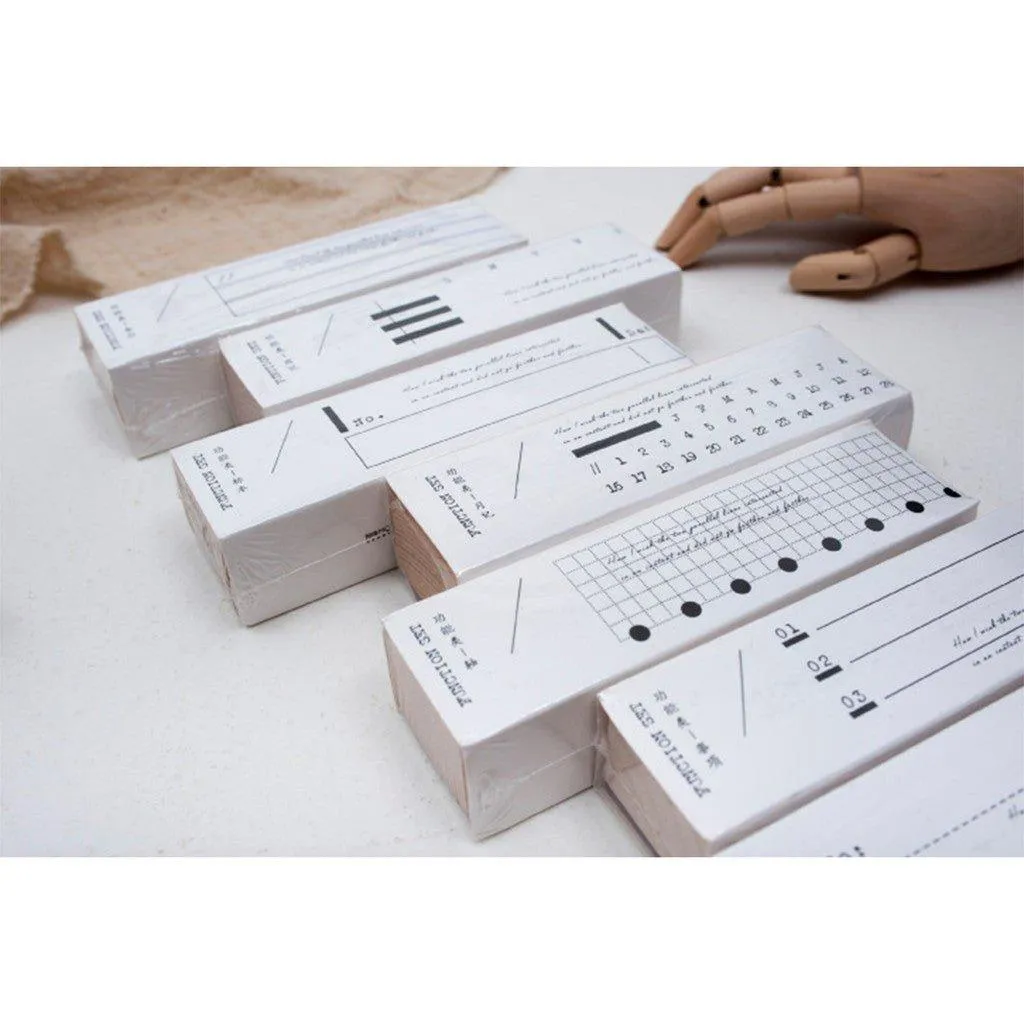 Strangeland Functional Stamp Evolving Memory Wooden Stamp Stamp List Memo NP-H7TYI-601