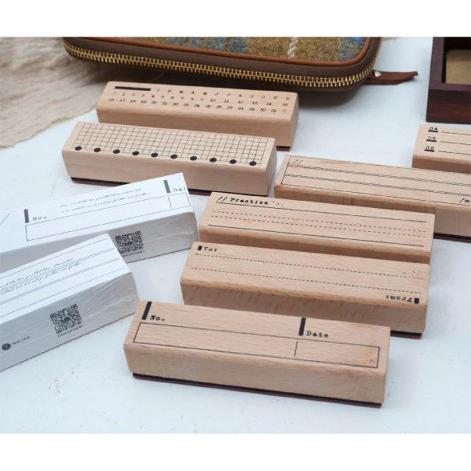 Strangeland Functional Stamp Evolving Memory Wooden Stamp Stamp List Memo NP-H7TYI-601