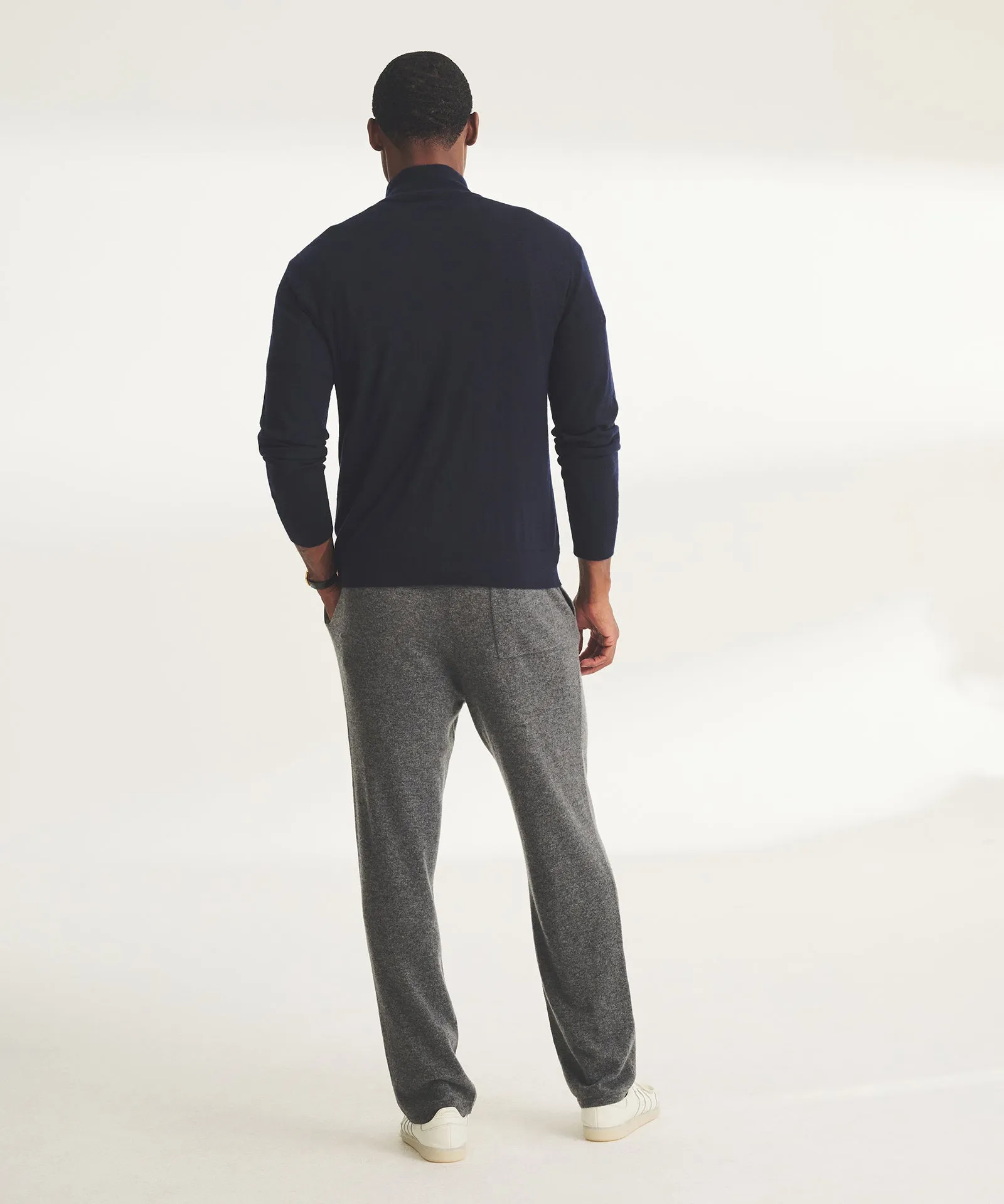 Super Fine Cashmere Quarter Zip