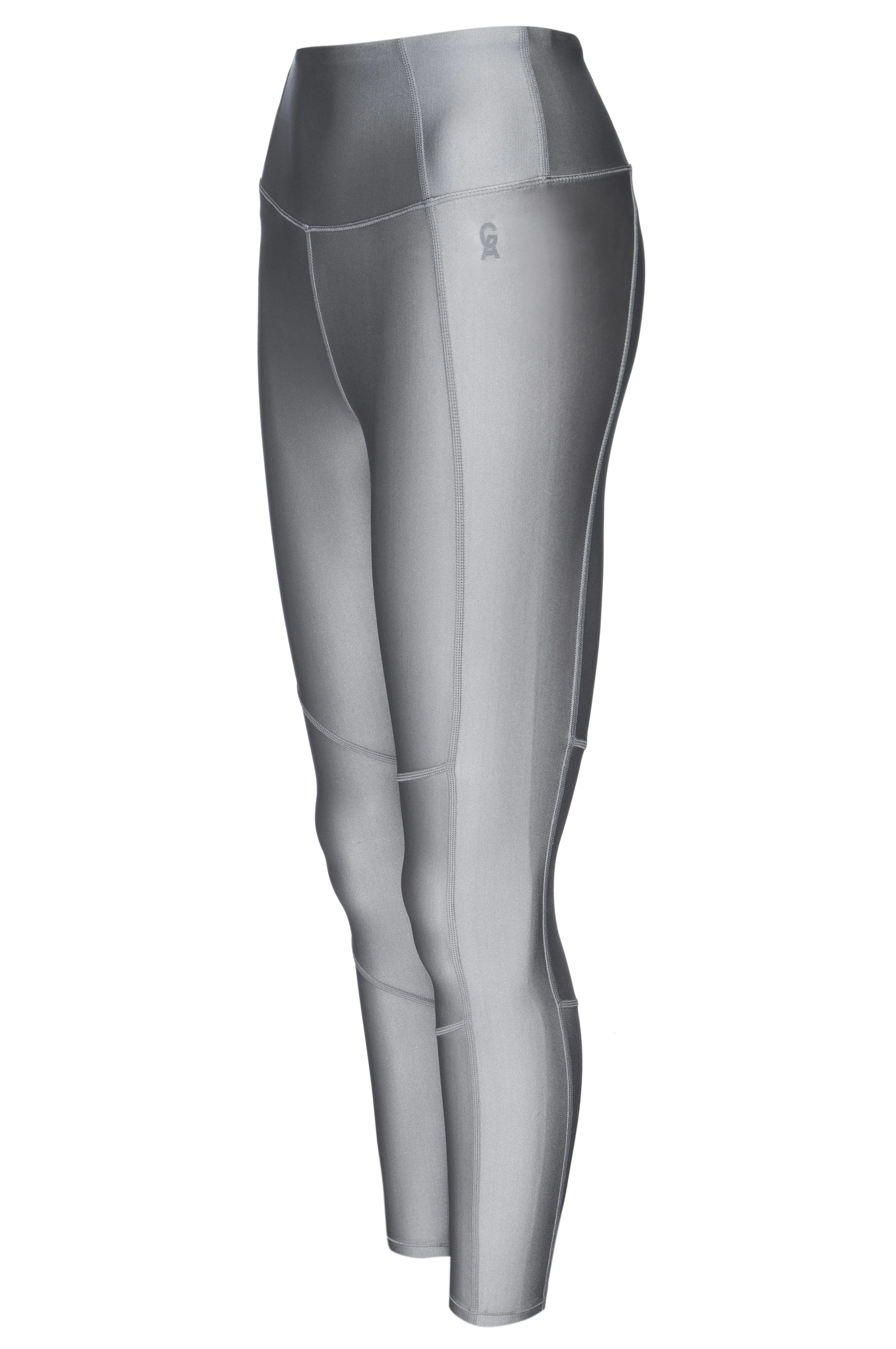 THE CORE STRENGTH 7/8 LEGGING | SILVER001