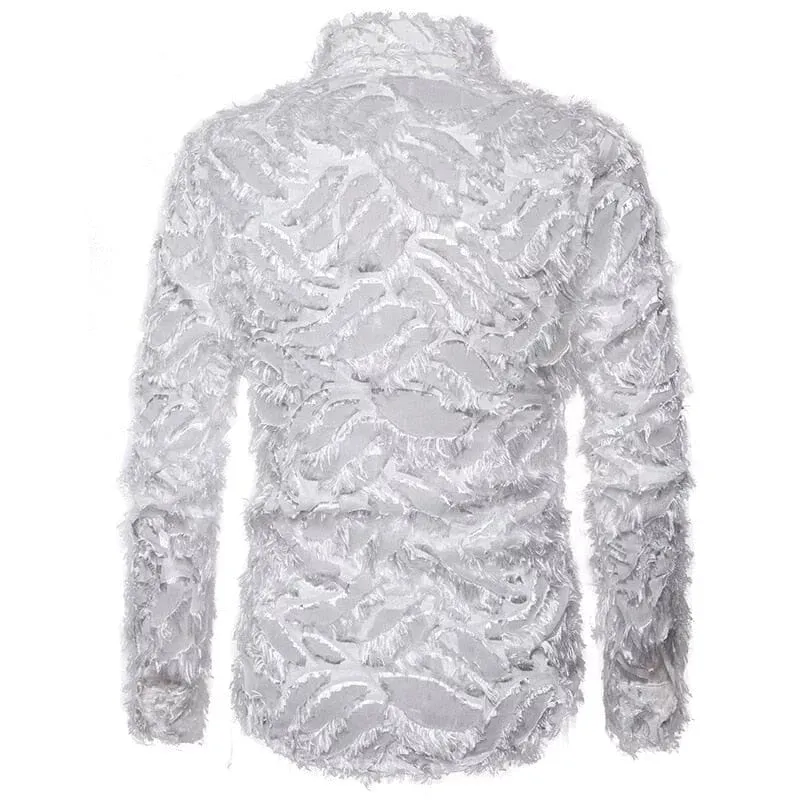 The Raven Feathered Long Sleeve Shirt - Multiple Colors