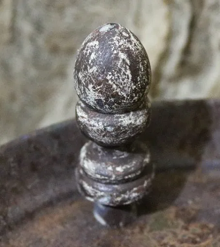 Tin Punched Candleholder with Hearts