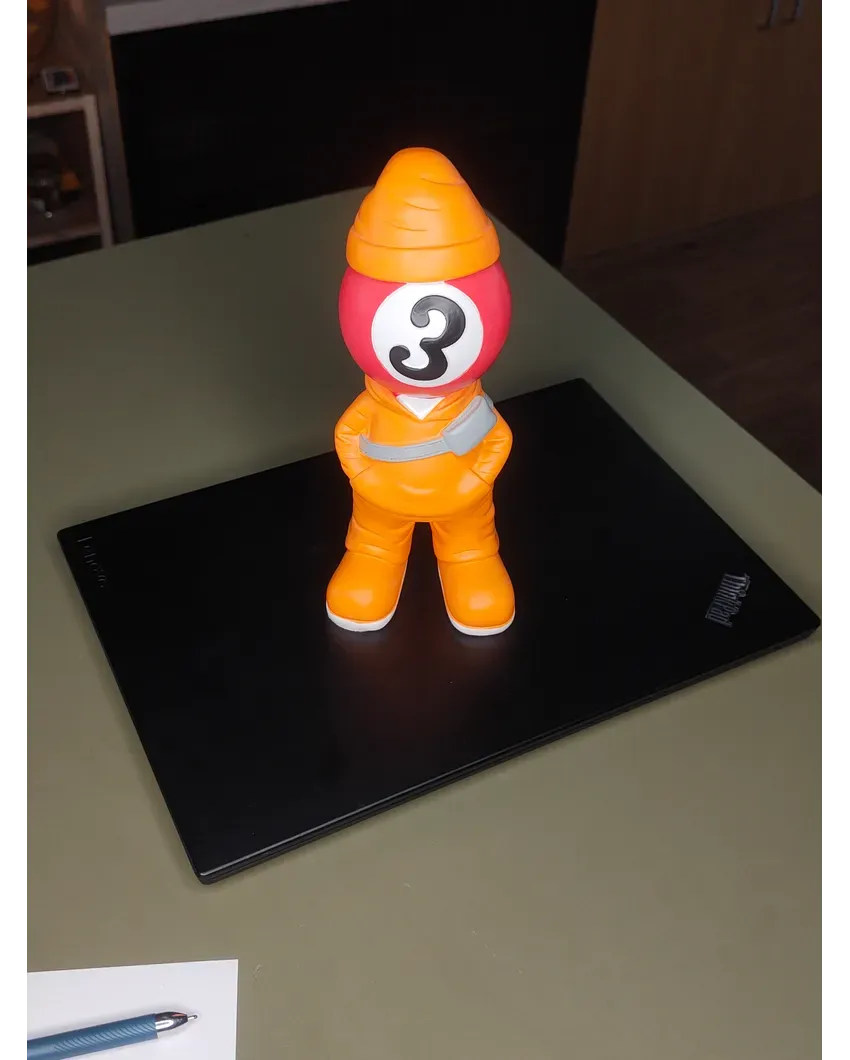 Unique Billiards Resin Table Sculpture | 9 x 4 x 3 inches
