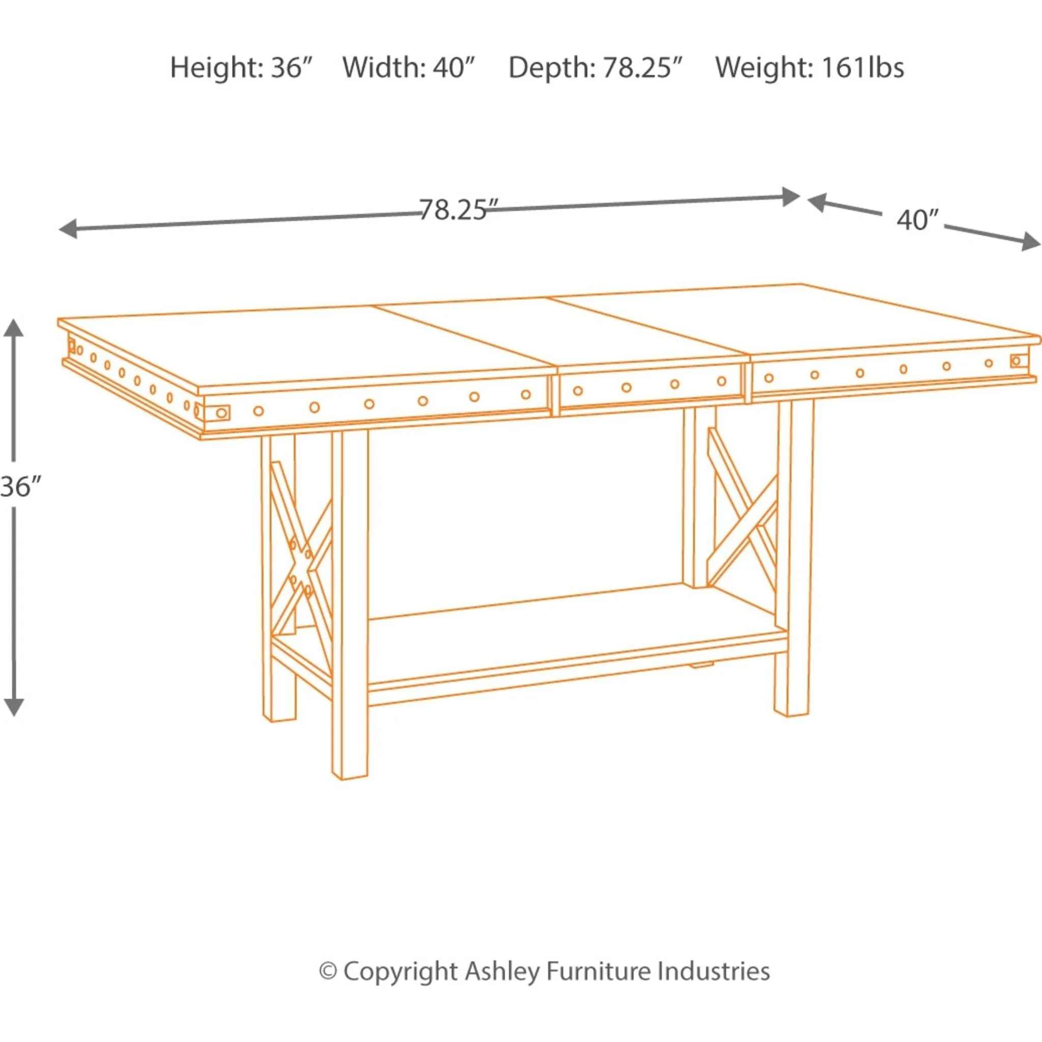 Vardona Counter Dining Set