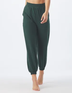 Vintage Oversized Jogger: Forest