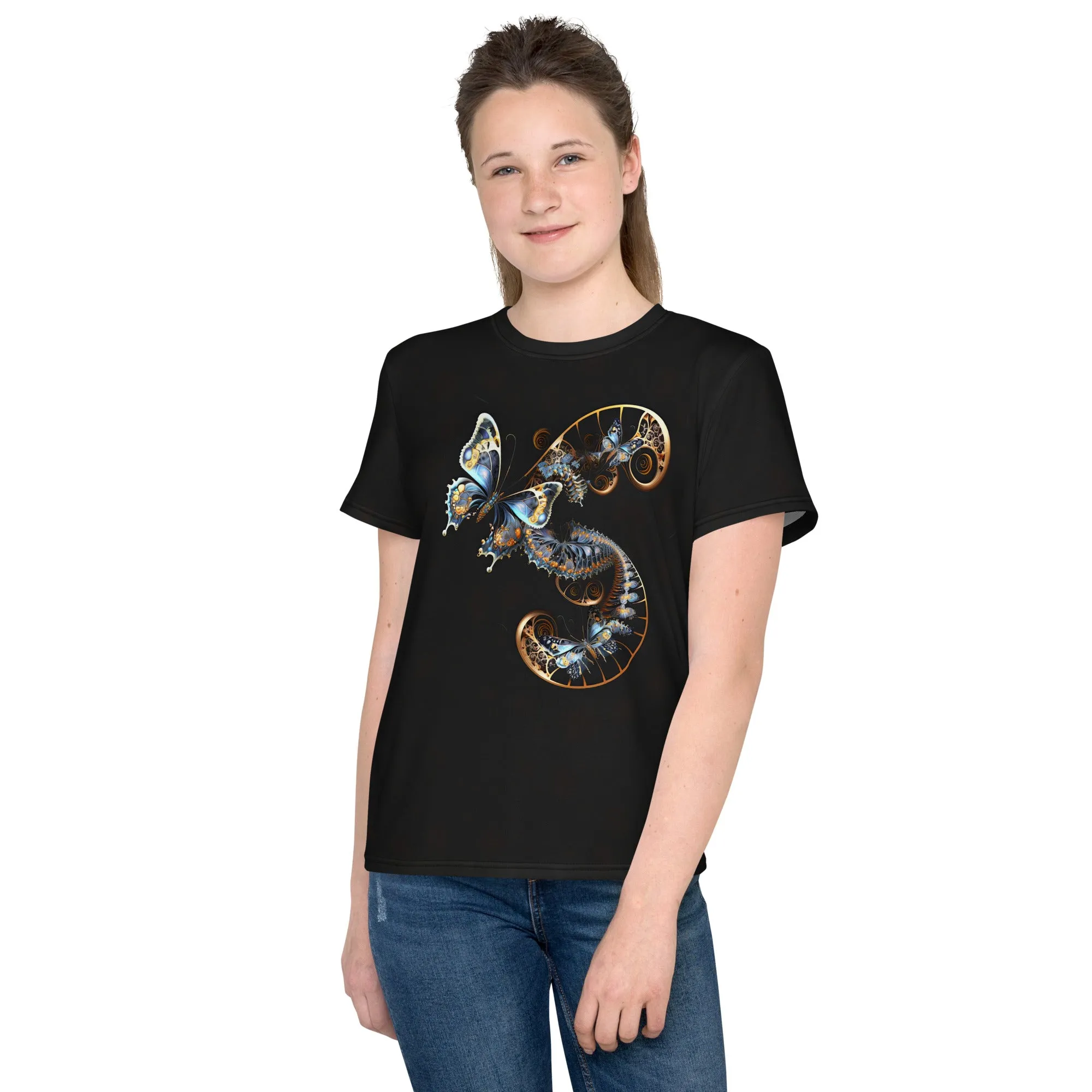 Youth T-Shirt Fluttering DNA