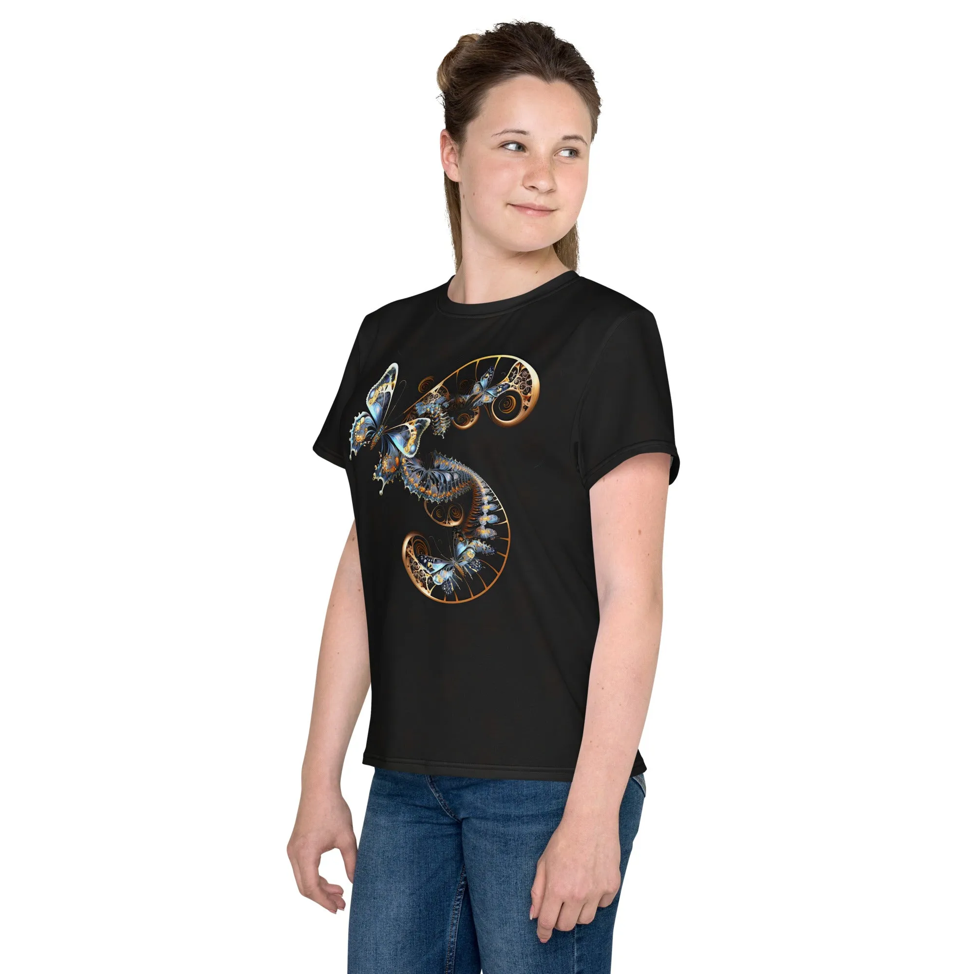Youth T-Shirt Fluttering DNA